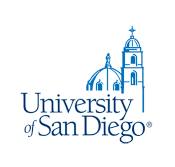 School of Law Fin Aid, University of San Diego Logo